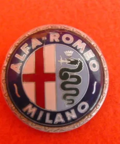 Stemma Alfa Romeo su maschera radiatore Distintivo