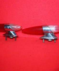 Fanalini ingombro bianco-rosso Fiat 1100 TV Spider